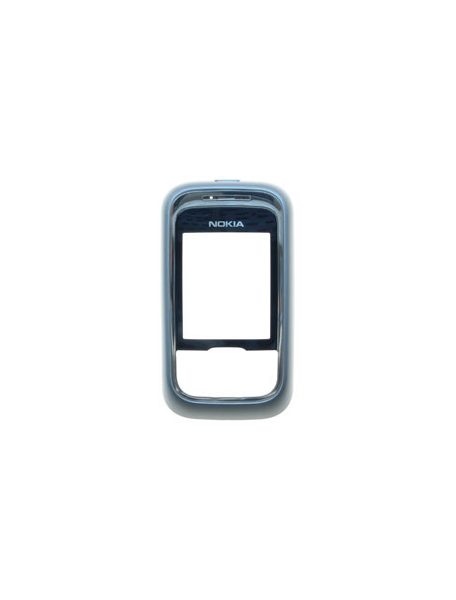 Carcasa frontal Nokia 6111 plata - negra