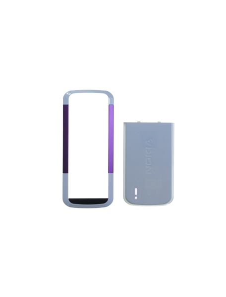 Carcasa Nokia 5310 púrpura - blanca