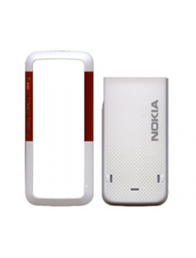 Carcasa Nokia 5310 naranja - blanca