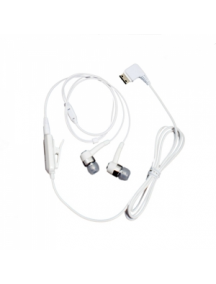 Manos libres Samsung EHS430SSWE con adaptador mini jack blanco