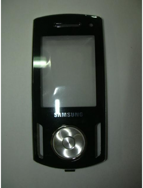 Carcasa frontal Samsung F400 negra