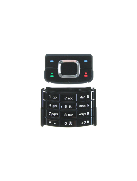 Teclado Nokia 6500 slide negro completo