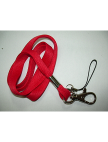 Colgante de cuello universal rojo