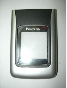 Carcasa frontal Nokia N90 plata