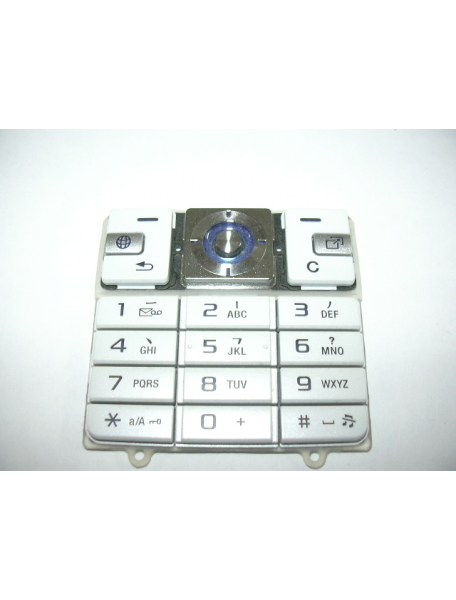 Teclado Sony Ericsson K610i blanco