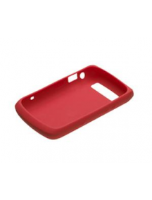 Funda silicona Blackberry 9700 roja