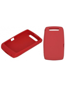 Funda silicona Blackberry HDW-27287 9520 - 9550 roja