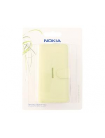 Funda de piel Nokia CP-502 beig