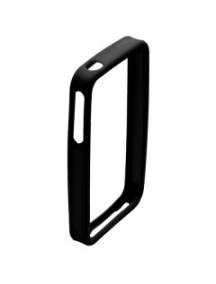 Protector bumper de silicona Apple iPhone 4 negro