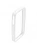 Protector bumper de silicona Apple iPhone 4 blanco