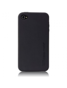 Funda de silicona Case-Mate negra iPhone 4