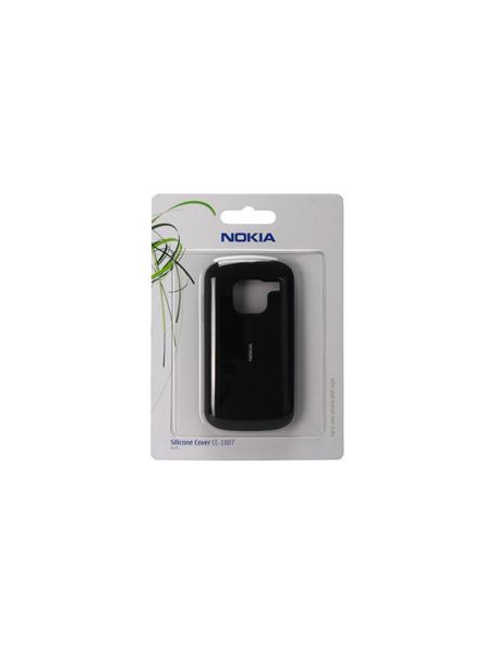 Funda de silicona Nokia CC-1007 negra