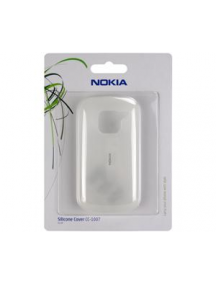 Funda de silicona Nokia CC-1007 blanca