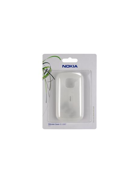 Funda de silicona Nokia CC-1007 blanca