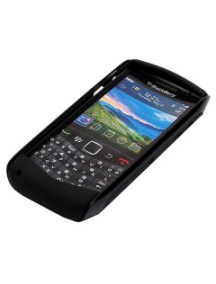 Funda de silicona Blackberry ASY-29750 negra con marco externo d