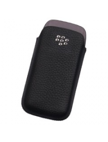 Funda de piel Blackberry HDW-29891 negra