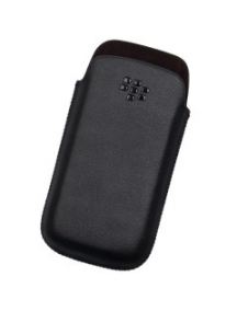 Funda de piel Blackberry HDW-29556 negra