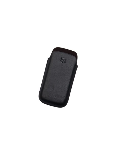 Funda de piel Blackberry HDW-29556 negra