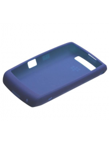 Funda de silicona Blackberry HDW-27287 azul con blister.