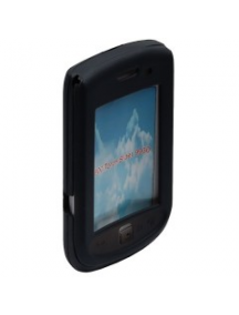 Funda de silicona Blackberry 9800 - 9930 negra