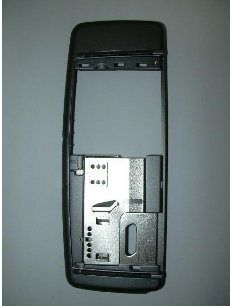 Carcasa trasera Nokia 9300 gris oscuro