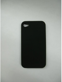 Funda de silicona Apple iPhone 4 negra