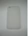 Funda de silicona Apple iPhone 4 blanca transparente