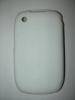 Funda de silicona Blackberry 8520 blanca