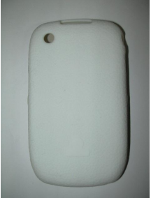 Funda de silicona Blackberry 8520 blanca