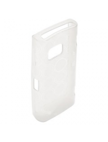 Funda de silicona Nokia X6 blanca