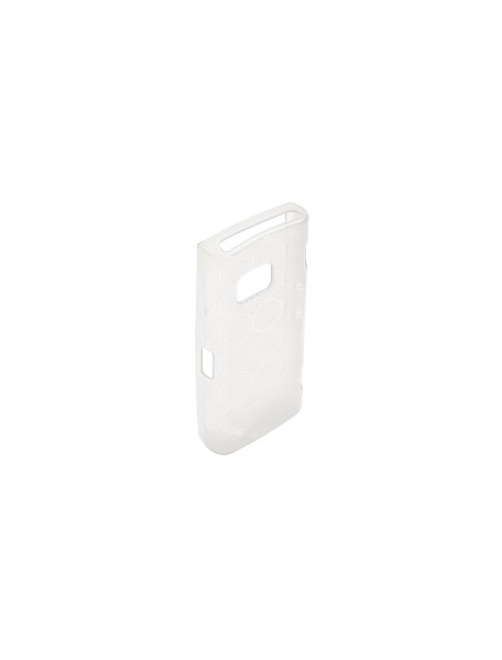 Funda de silicona Nokia X6 blanca