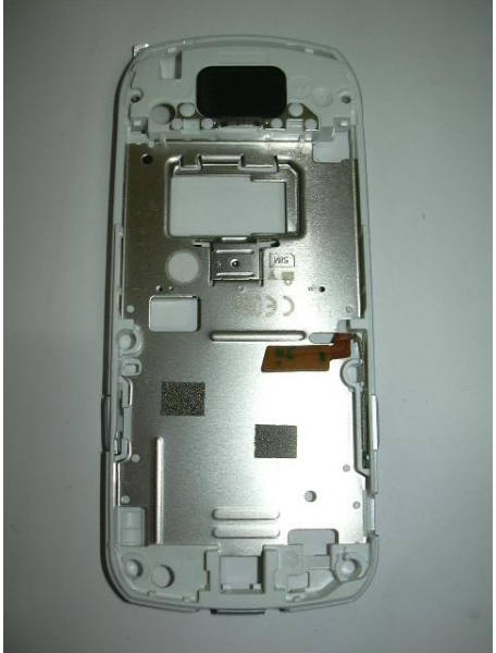 Carcasa intermedia Motorola L6 - L7 plata