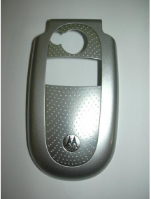 Carcasa frontal Motorola V500 plata