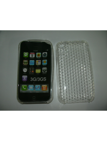Funda de silicona TPU Apple iPhone 3G - 3GS transparente