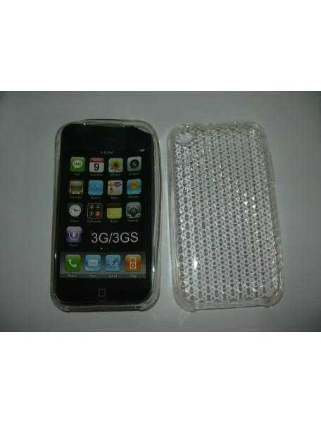 Funda de silicona TPU Apple iPhone 3G - 3GS transparente