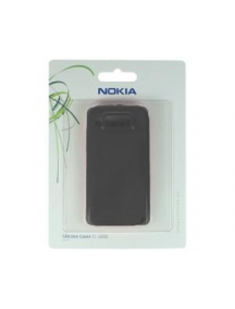 Funda de silicona Nokia CC-1000 negra