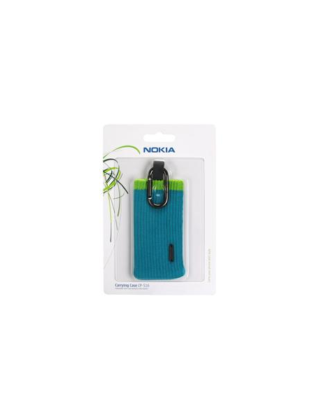 Funda - calcetín Nokia CP-516 azul - verde