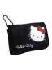 Funda de piel Hello Kitty horizontal negra