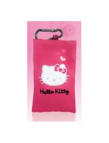 Funda de nylon Hello Kitty rosa