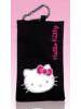 Funda de nylon Hello Kitty negra