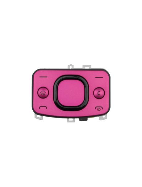 Teclado de navegación Nokia 6700 slide rosa