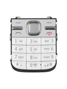 Teclado Nokia C5 blanco
