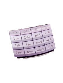 Teclado Nokia X3-02 lila