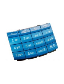 Teclado Nokia X3-02 azul
