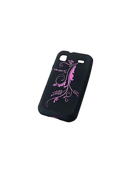 Funda de silicona Samsung T959 i9000 Galaxy S rosa