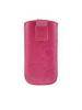 Funda cartuchera en piel Telone Deko rosa para Samsung E250