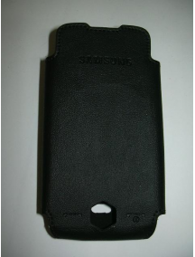 Funda de piel Samsung S8000 negra