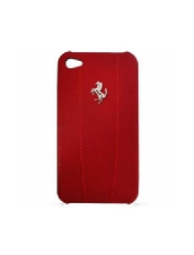 Funda Ferrari Modena en piel roja para iPhone 4 - 4S