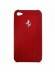 Funda Ferrari Modena en piel roja para iPhone 4 - 4S