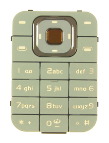 Teclado Nokia 7370 ambar